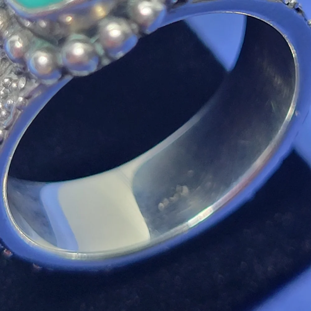 925-SILVER   VINTAGE RING SIZE 6 - Picture 8 of 16